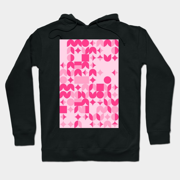 Lovely Valentines Day Pattern #6 Hoodie by Trendy-Now